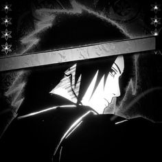 Sasuke Black And White