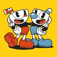 Cuphead And Mugman