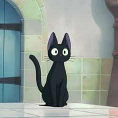 Black Cat Cartoon
