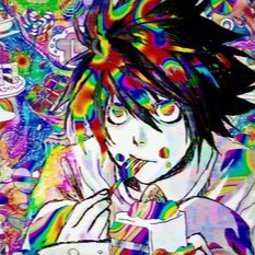 Glitchcore Anime