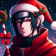 Sasuke Christmas Profile Picture