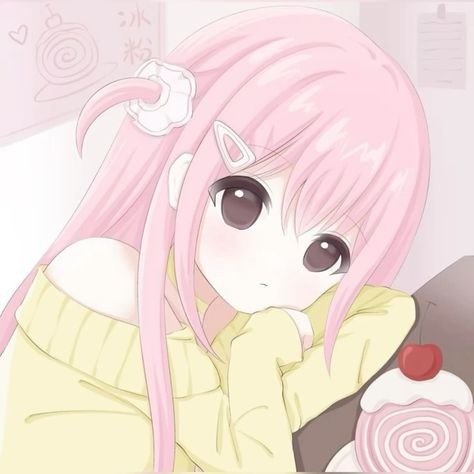 Pink Anime Aesthetic Display Picture