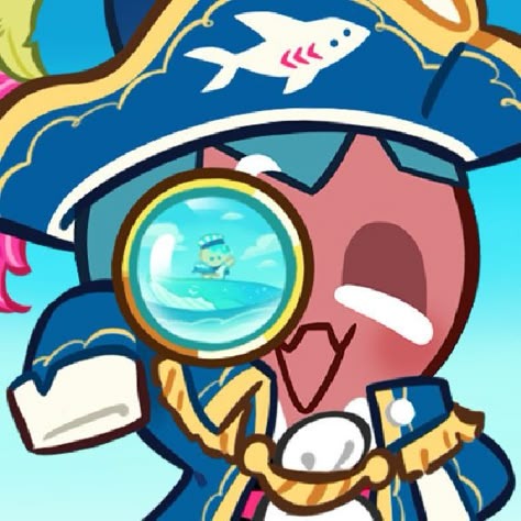 Sorbet Shark Cookie