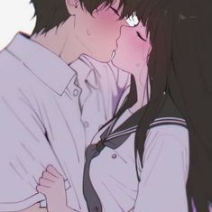 Anime Kissing