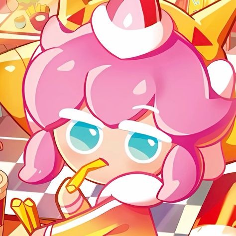 Strawberry Crepe Cookie Pfp