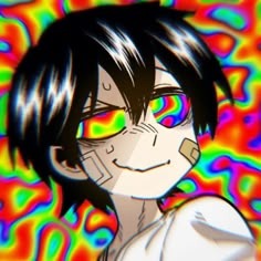 Glitchcore Anime