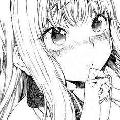 Manga Black And White Profile Avatar