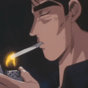 takeshi smoking
