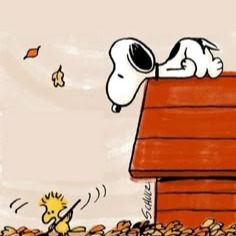 Snoopy Fall