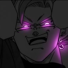 Goku Black Glowing