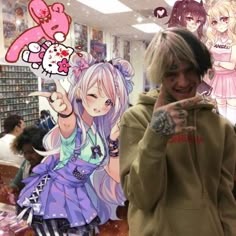 Lil Peep Anime