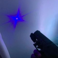 Gun With Laser Aesthetic