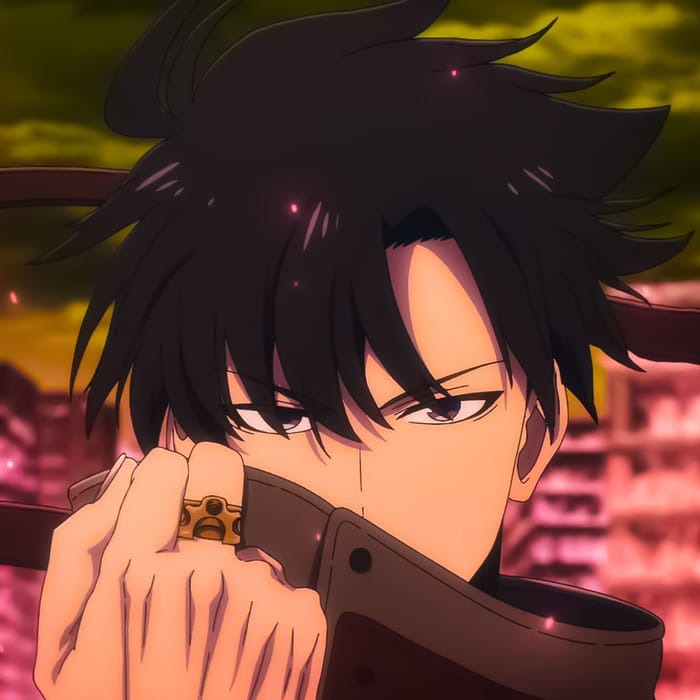 Red Anime Display Picture