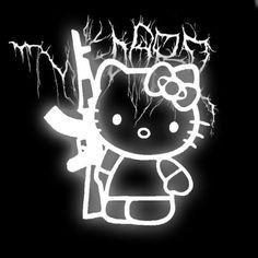 Dark Hello Kitty