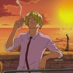 Sanji Smoking Profile Picture