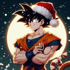 Christmas Goku