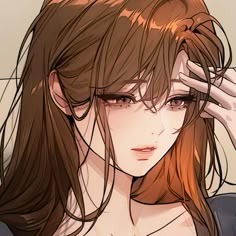 Anime Brown Hair