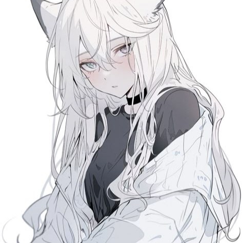 Anime White Hair