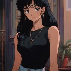 Retro Anime Profile Avatar