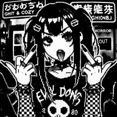 Mall Goth Pfp