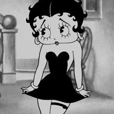 Betty Boop Black And White