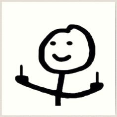 Stick Figure Profile Avatar