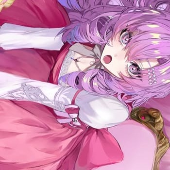 Purple Anime User Picture