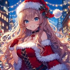 Aesthetic Christmas Anime Profile Icon
