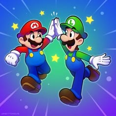 Mario And Luigi Profile Picture