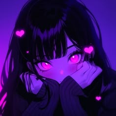 Purple Anime Pfp