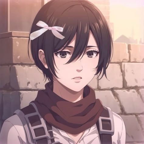 Mikasa Aesthetic Profile Avatar
