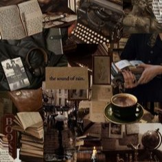 Dark Academia Aesthetic User Icon