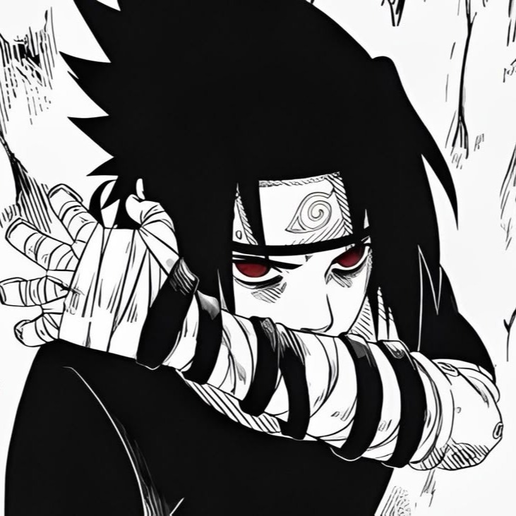 Sasuke Manga Profile Image Pfp