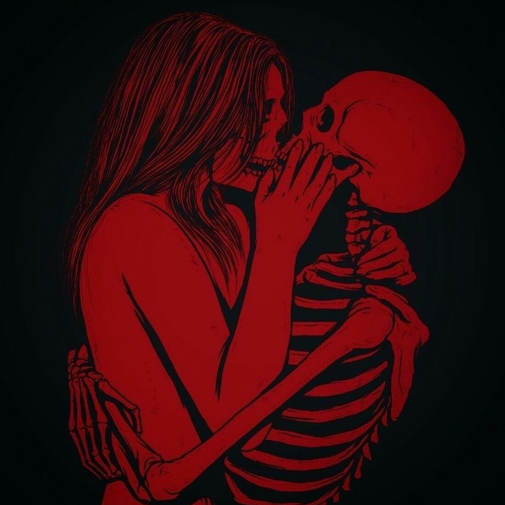 GirlAndSkeleton Pfp