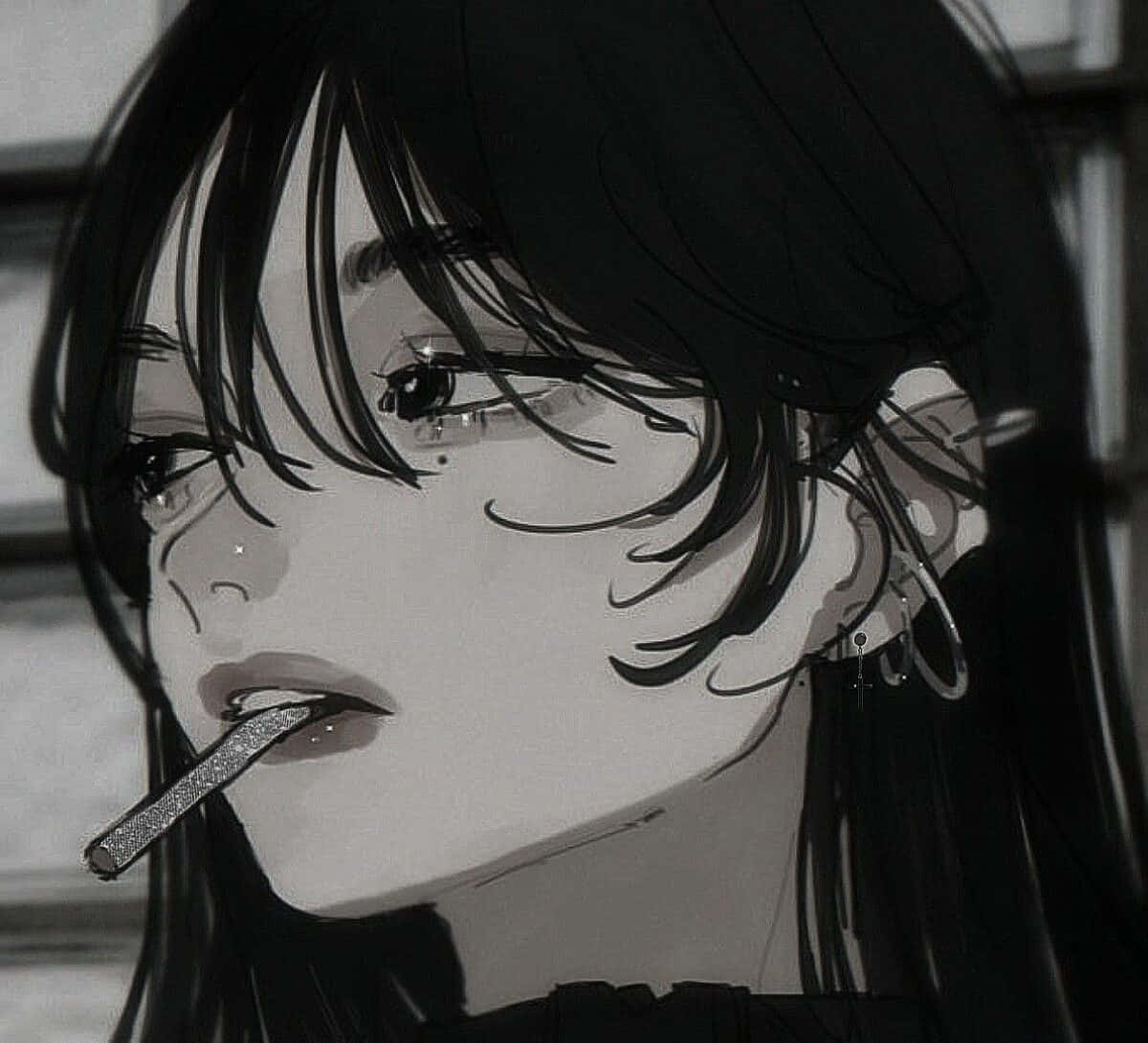 AnimeGirlSmoking Pfp