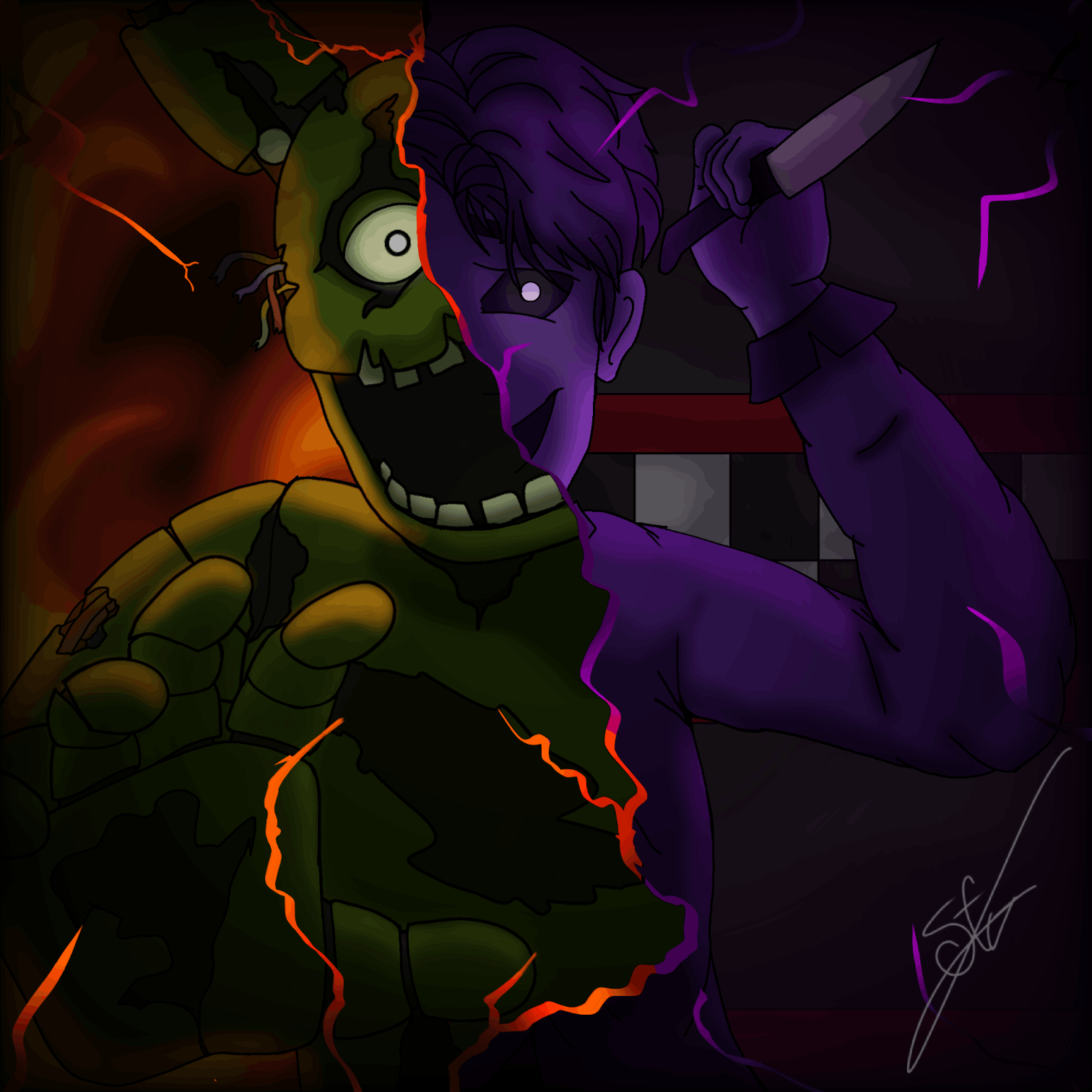 Purple Guy FNAF PFP