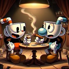 Cuphead And Mugman