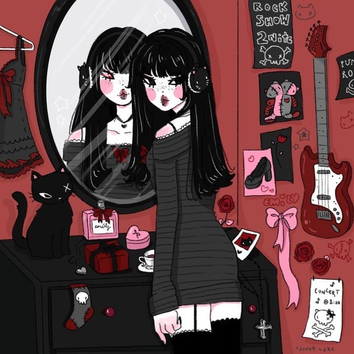 Goth Anime User Picture