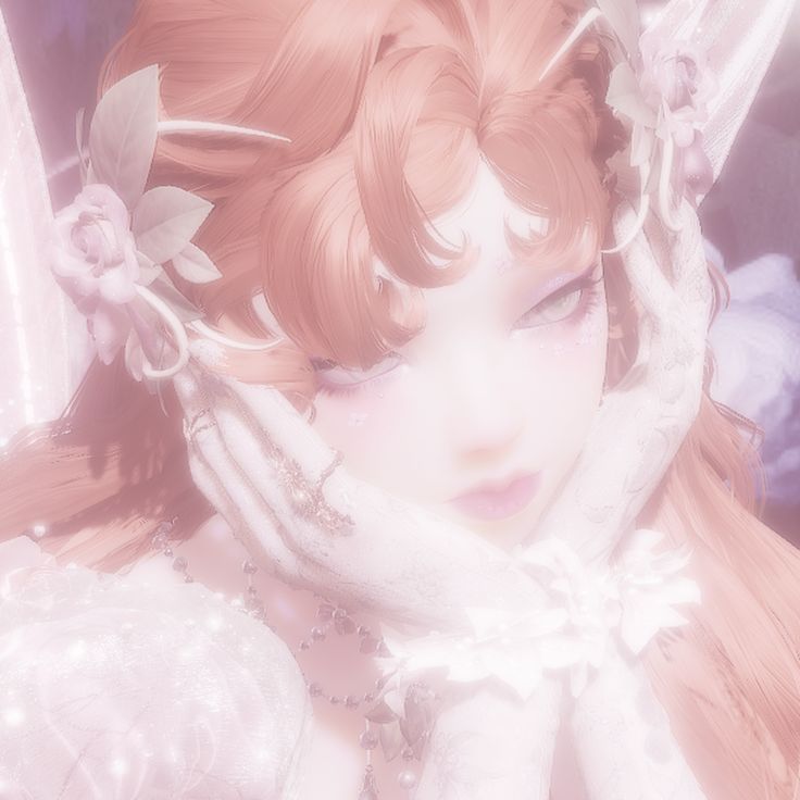 pink aestetic girl