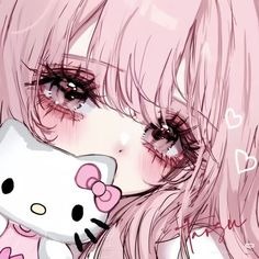 Pink Egirl Pfp