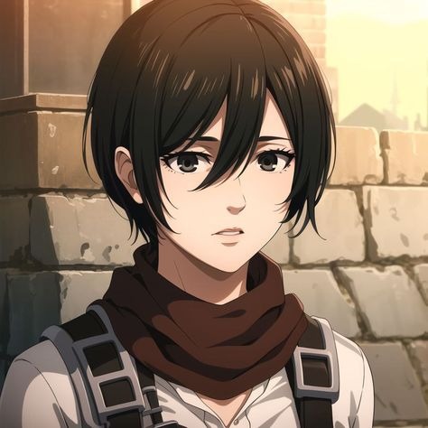 Cute Mikasa Profile Avatar