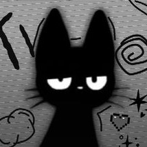 Black Cat Cartoon