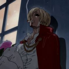 Sanji Smoking