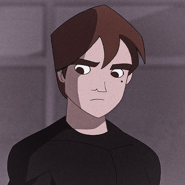 Peter Parker black shirt icon