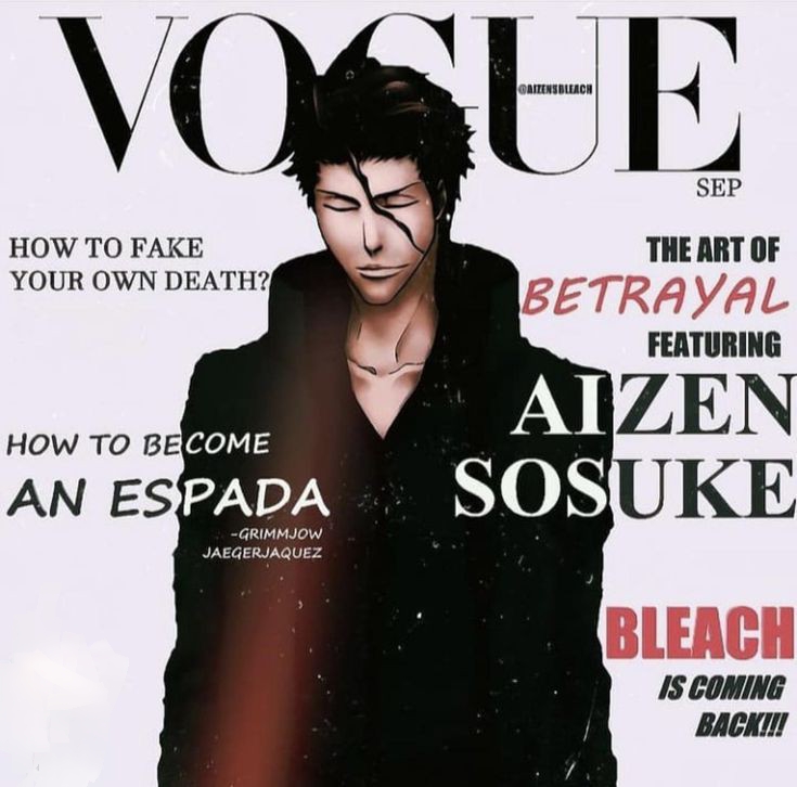 Vogue Cover Aizen
