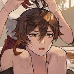 Hu Tao And Zhongli Matching