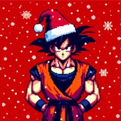 Christmas Goku