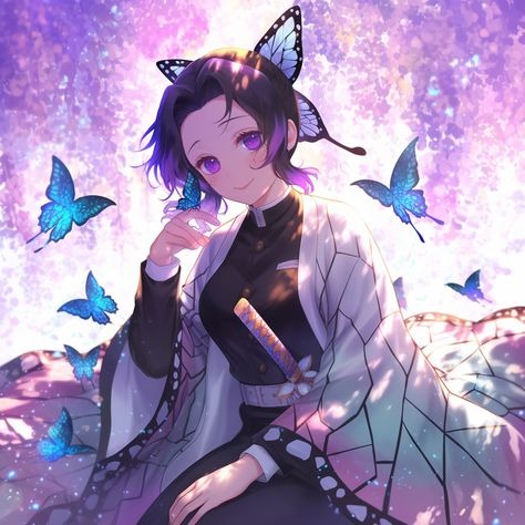 Shinobu Aesthetic Profile Icon